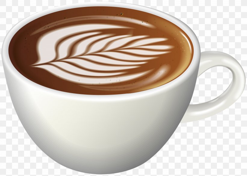 Latte Coffee Caffè Americano Cappuccino Doppio, PNG, 8000x5707px, Latte, Cafe Au Lait, Caffeine, Cappuccino, Coffee Download Free