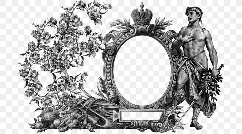 Picture Frames Photography Drawing, PNG, 700x456px, Picture Frames, Black And White, Decoupage, Drawing, Fairy Tale Download Free