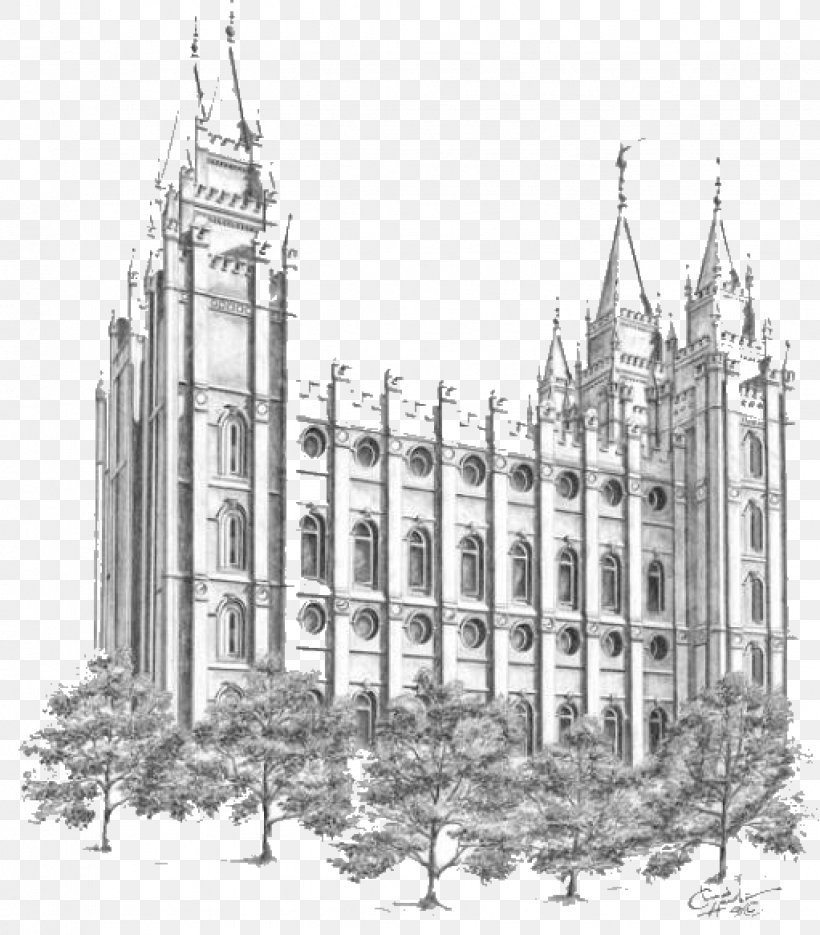 Salt Lake Temple Temple Square Latter Day Saints Temple The Church Of Jesus Christ Of Latter-day Saints, PNG, 1022x1166px, Salt Lake Temple, Abbey, Architecture, Blackandwhite, Building Download Free