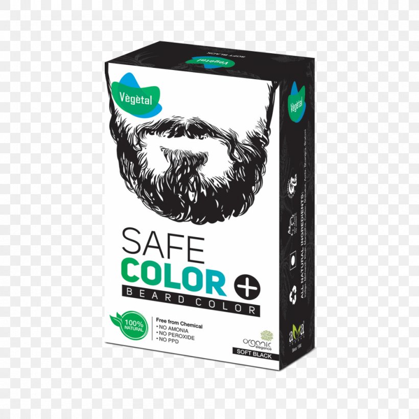 Human Hair Color Hair Coloring Vegetal Safe Color 25gm (Soft Black), PNG, 1000x1000px, Color, Beard, Brand, Brown, Grey Download Free