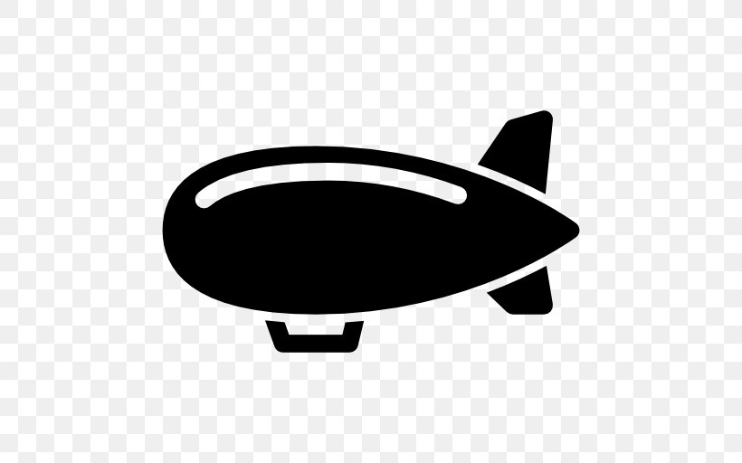 Zeppelin Flight Airship, PNG, 512x512px, Zeppelin, Aircraft, Airship, Black, Black And White Download Free