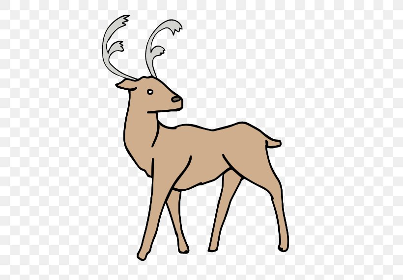 Reindeer Elk Antelope Wildlife Clip Art, PNG, 768x571px, Reindeer, Animal, Animal Figure, Antelope, Antler Download Free