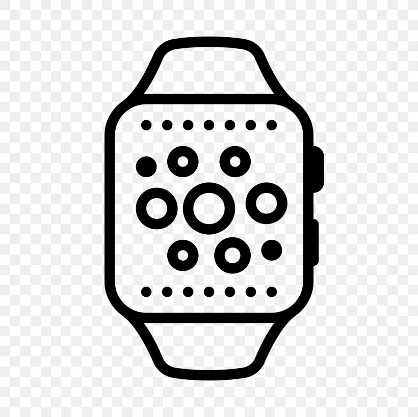 Apple Watch Smartwatch Clip Art, PNG, 1600x1600px, Watch, Apple, Apple Watch, Black, Black And White Download Free