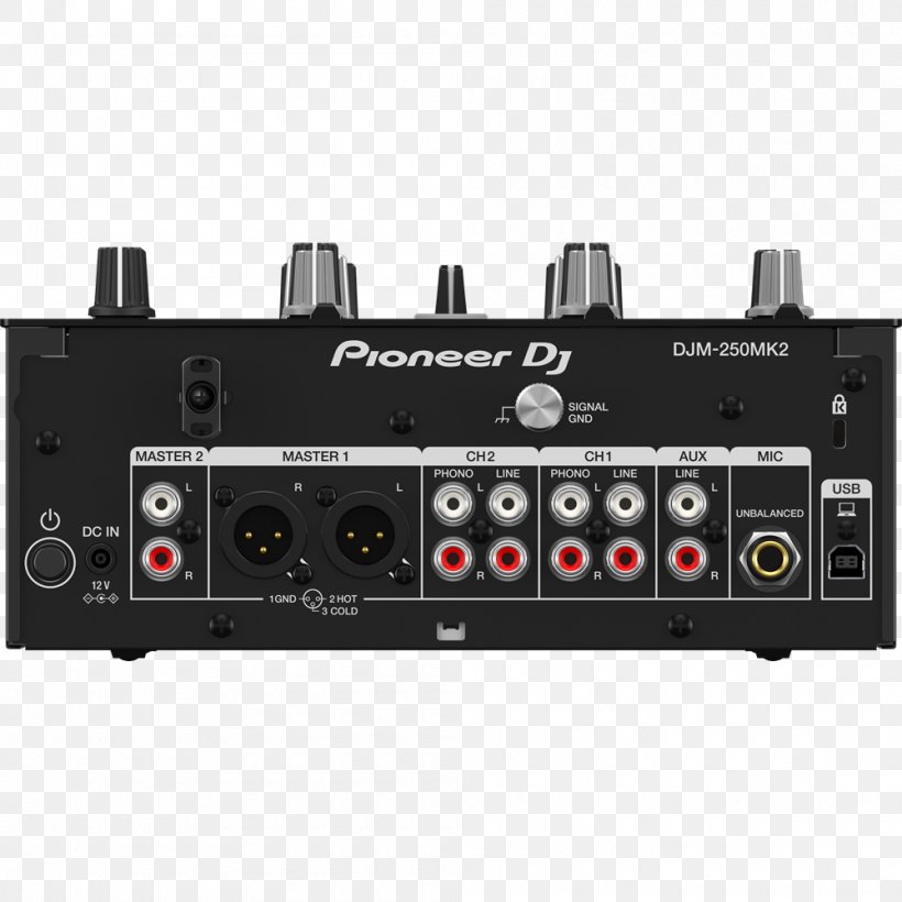 DJ Mixer Pioneer DJ DJM-250MK2 Audio Mixers Pioneer DJM-250MK2, PNG, 1000x1000px, Dj Mixer Pioneer Dj Djm250mk2, Audio, Audio Crossover, Audio Equipment, Audio Mixers Download Free