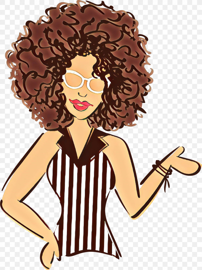 Hair Cartoon Afro Hairstyle Finger, PNG, 977x1303px, Hair, Afro, Cartoon, Finger, Gesture Download Free