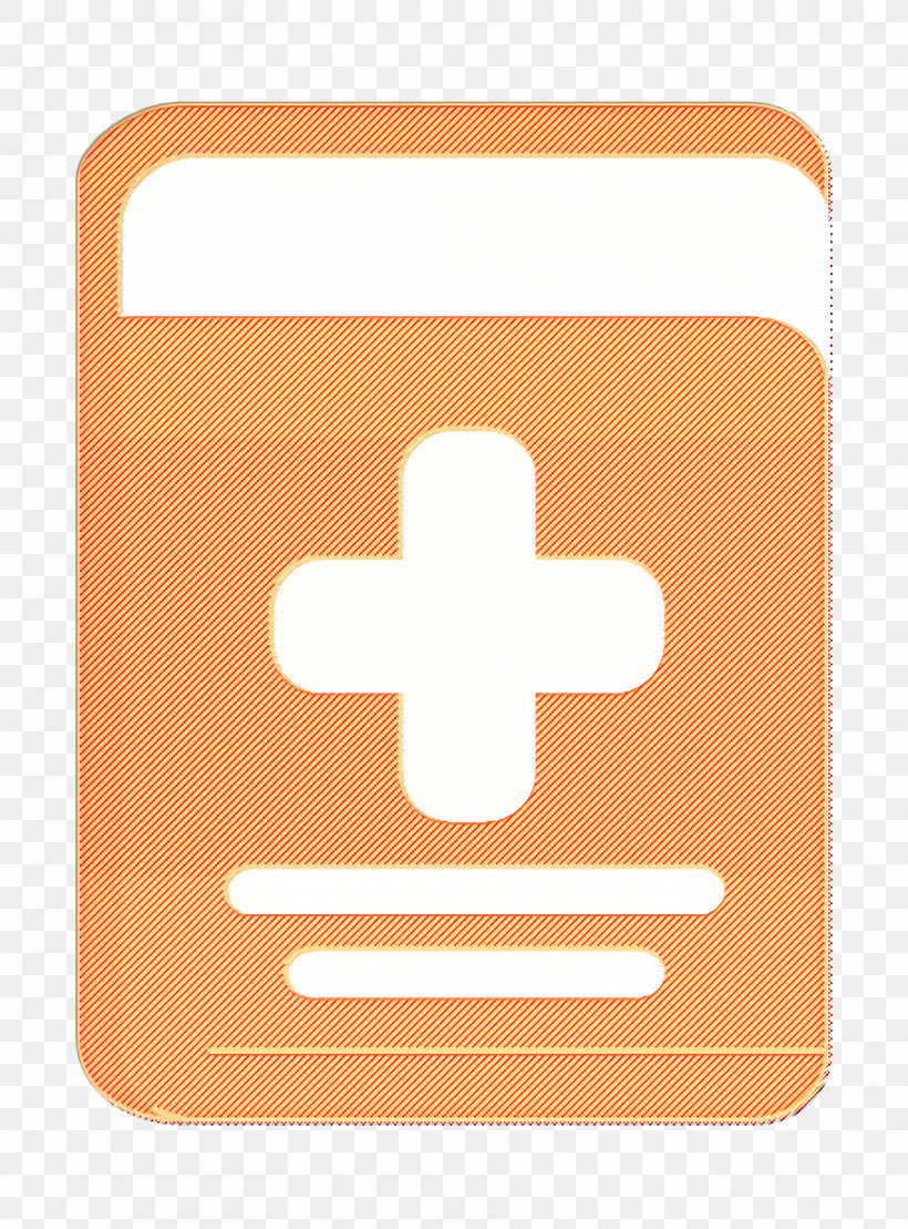 Book Icon Medical Elements Icon, PNG, 912x1234px, Book Icon, Cross, Line, Medical Elements Icon, Orange Download Free