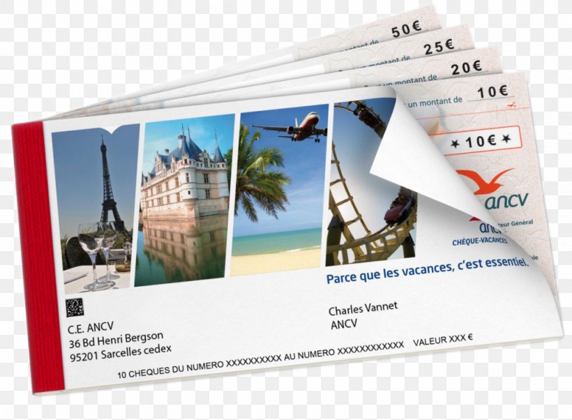 Chèque-vacances Cheque Comité D'entreprise Tourisme Social Civil Service, PNG, 1024x753px, Cheque, Advertising, Banknote, Brand, Brochure Download Free