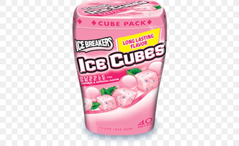 Chewing Gum Sorbet Ice Breakers Mint Ice Cube, PNG, 500x500px, Chewing Gum, Airheads, Bottle, Bubble Gum, Candy Download Free