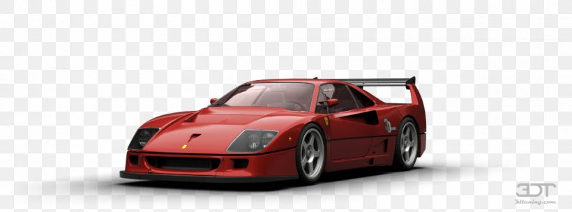 Ferrari F40 Lamborghini Countach Sports Car, PNG, 1004x373px, Ferrari F40, Automotive Design, Automotive Exterior, Automotive Lighting, Bumper Download Free
