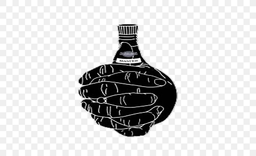 Illustration, PNG, 500x500px, Bottle, Black And White, Brand, Container, Monochrome Download Free