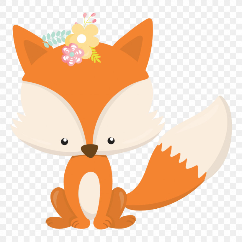 Orange, PNG, 1024x1024px, Red Fox, Animation, Cartoon, Fox, Orange Download Free