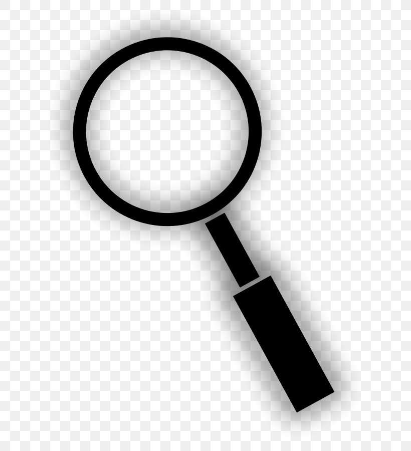 Magnifying Glass Clip Art, PNG, 672x900px, Magnifying Glass, Black And White, Cdr, Glass, Magnification Download Free