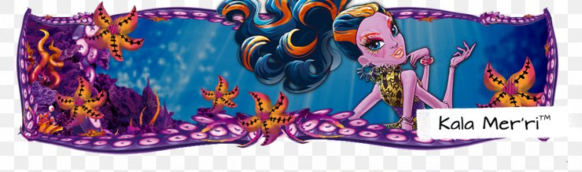 Monster High Brand Boo Students Isi Dawndancer Font Character ¡Hola!, PNG, 978x291px, Monster High, Character, Magenta, Purple, Spanish Language Download Free