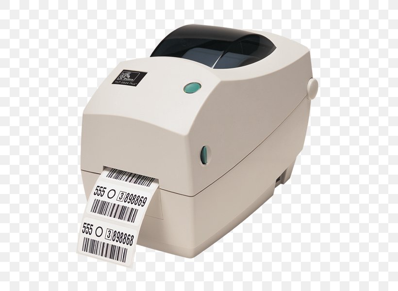 Label Printer Zebra TLP 2824 Plus Thermal-transfer Printing Zebra Technologies, PNG, 600x600px, Label Printer, Barcode, Barcode Printer, Electronic Device, Hardware Download Free