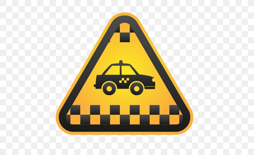 Taxi Yellow Cab Icon, PNG, 500x500px, Taxi, Area, Brand, Cabinet, Car Download Free