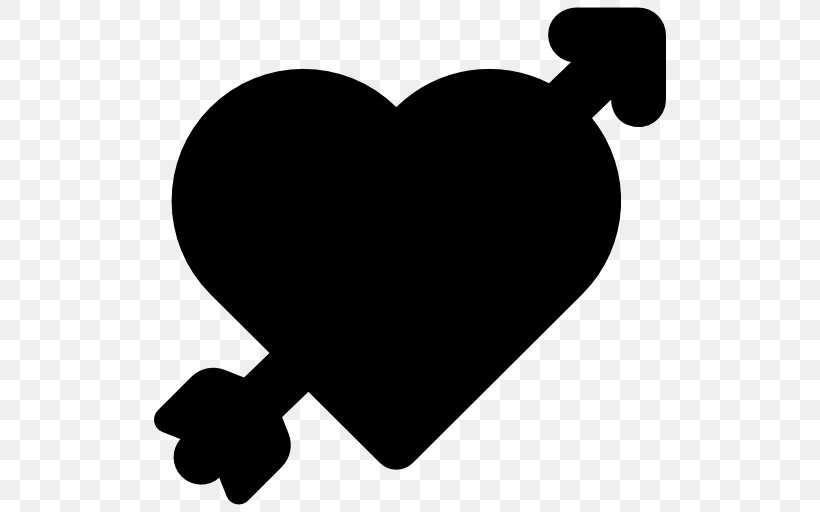 Heart Symbol Clip Art, PNG, 512x512px, Heart, Black And White, Logo, Love, Silhouette Download Free