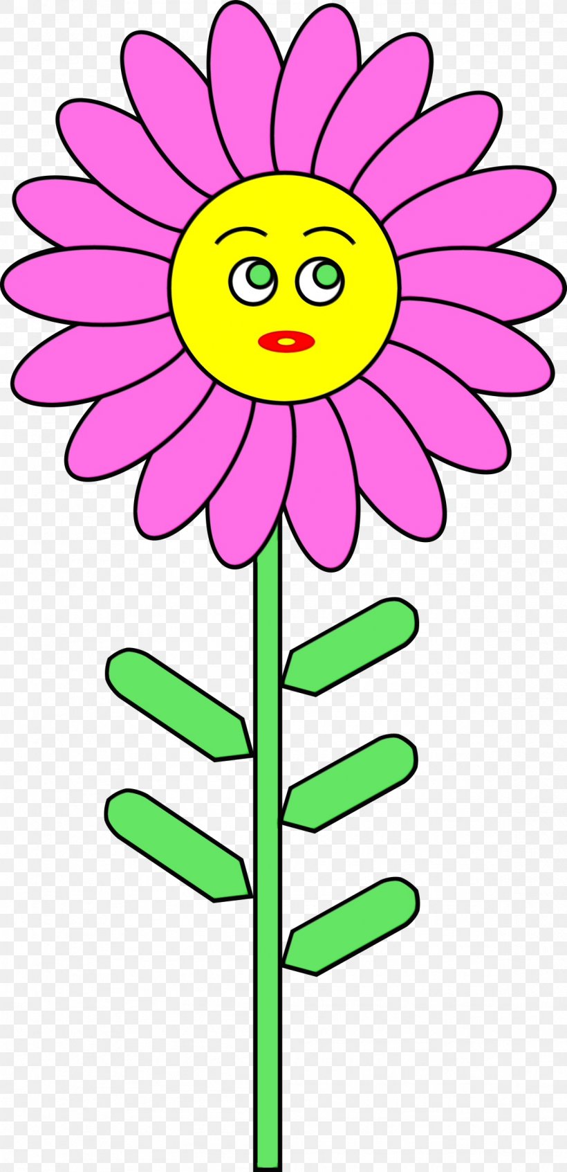 Watercolor Pink Flowers, PNG, 1162x2400px, Watercolor, Botany, Cartoon, Chamomile, Cut Flowers Download Free