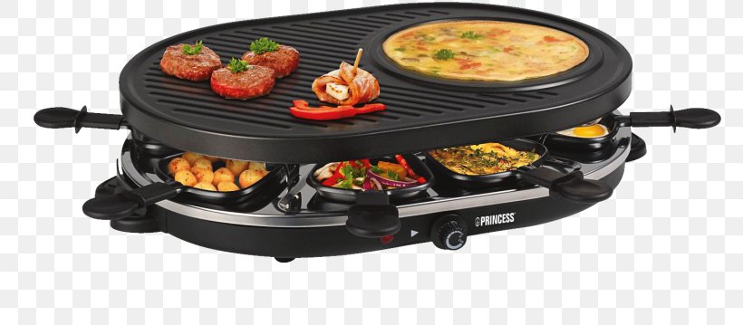 Barbecue Grilling Princess 8 Oval Grill Party 8person 1200W Black Raclette Grill Teppanyaki, PNG, 800x359px, Barbecue, Animal Source Foods, Baking, Bread, Contact Grill Download Free