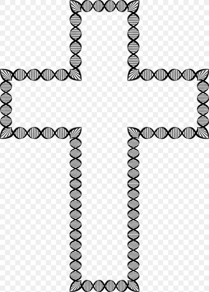 DNA Christian Cross Nucleic Acid Double Helix, PNG, 1636x2286px, Dna, Black And White, Body Jewelry, Cell, Christian Cross Download Free