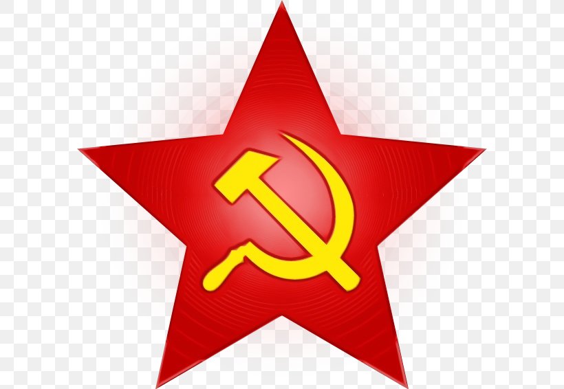 Hammer And Sickle, PNG, 596x566px, Watercolor, Communism, Communist Symbolism, Flag, Hammer Download Free