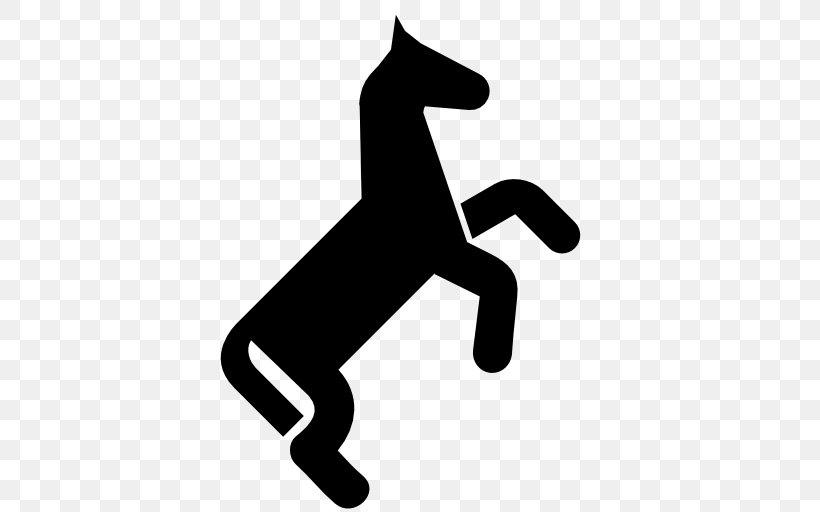 Horse Silhouette Drawing Cartoon, PNG, 512x512px, Horse, Black, Black And White, Cartoon, Drawing Download Free