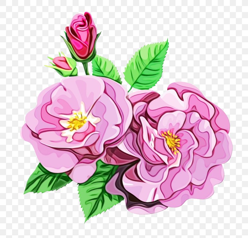 Purple Watercolor Flower, PNG, 800x789px, Watercolor, Artificial Flower, Bouquet, Cabbage Rose, Camellia Download Free