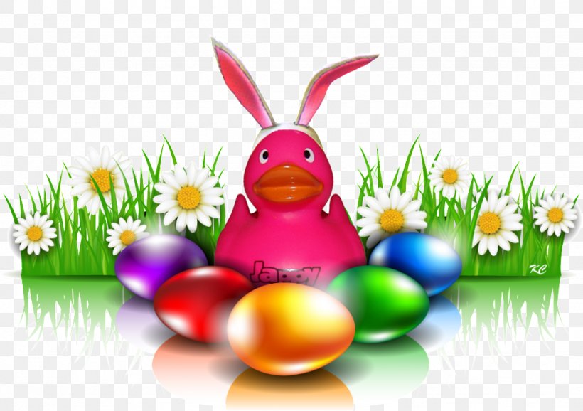 Easter Bunny Easter Egg Resurrection Of Jesus Egg Decorating, PNG, 1024x723px, Easter Bunny, Beak, Christmas, Ducks Geese And Swans, Easter Download Free