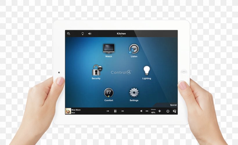 Home Automation Kits Control4 Tablet Computers Control System, PNG, 1200x733px, Home Automation Kits, Android, Apple, Automation, Brand Download Free