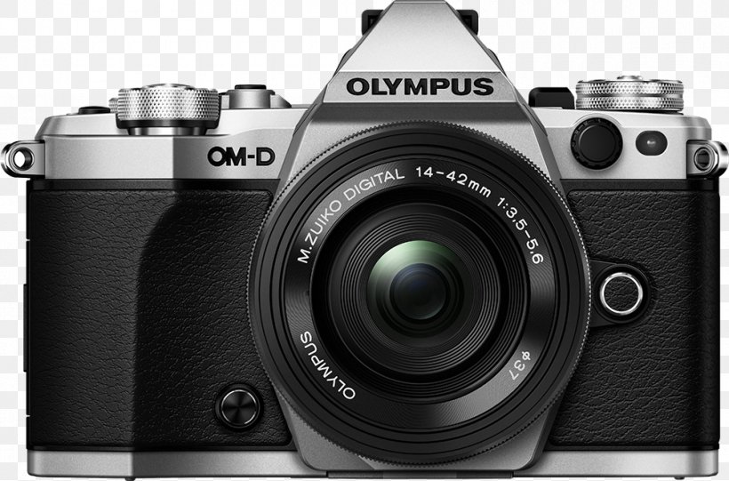 Olympus OM-D E-M5 Mark II Olympus OM-D E-M10 Mark II Olympus PEN E-PL7, PNG, 1000x660px, Olympus Omd Em5 Mark Ii, Black And White, Camera, Camera Accessory, Camera Lens Download Free