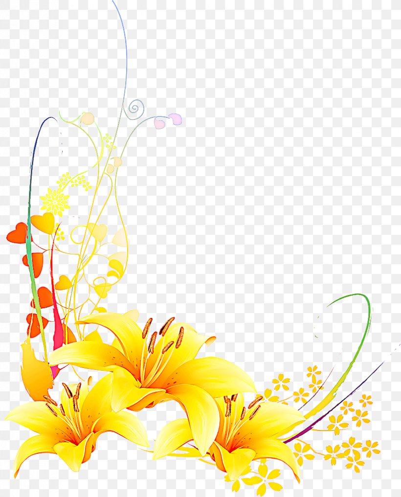 Yellow Flower Clip Art Plant Petal, PNG, 826x1024px, Yellow, Cut Flowers, Flower, Pedicel, Petal Download Free