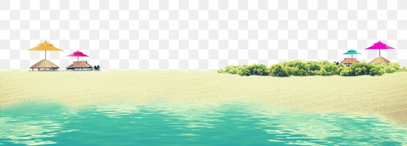 Beach Vacation Computer File, PNG, 1000x360px, Beach, Daytime, Grass, Gratis, Leisure Download Free