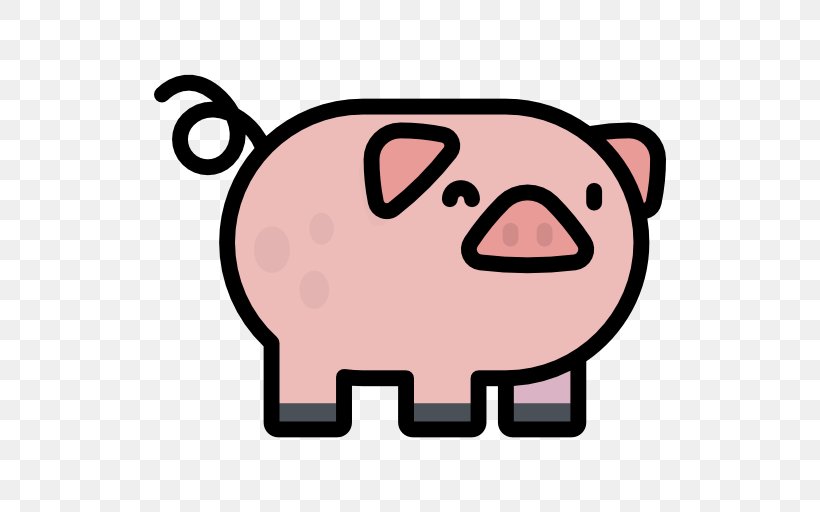 CentralPlaza WestGate Pig Clip Art, PNG, 512x512px, Pig, Animal, Nose, Pig Like Mammal, Smile Download Free