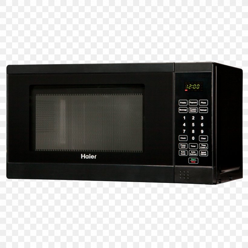 Microwave Ovens Home Appliance Haier Cubic Foot, PNG, 1200x1200px, Microwave Ovens, Audio Receiver, Cubic Foot, Electronics, Haier Download Free