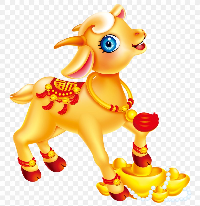 Sheep Goat Chinese New Year, PNG, 1393x1433px, Sheep, Art, Chinese Calendar, Chinese New Year, Fictional Character Download Free