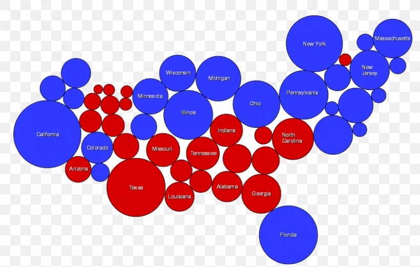 US Presidential Election 2016 United States Presidential Election, 2012 Cartogram Map, PNG, 843x537px, Us Presidential Election 2016, Blue, Brand, Cartogram, Cartography Download Free