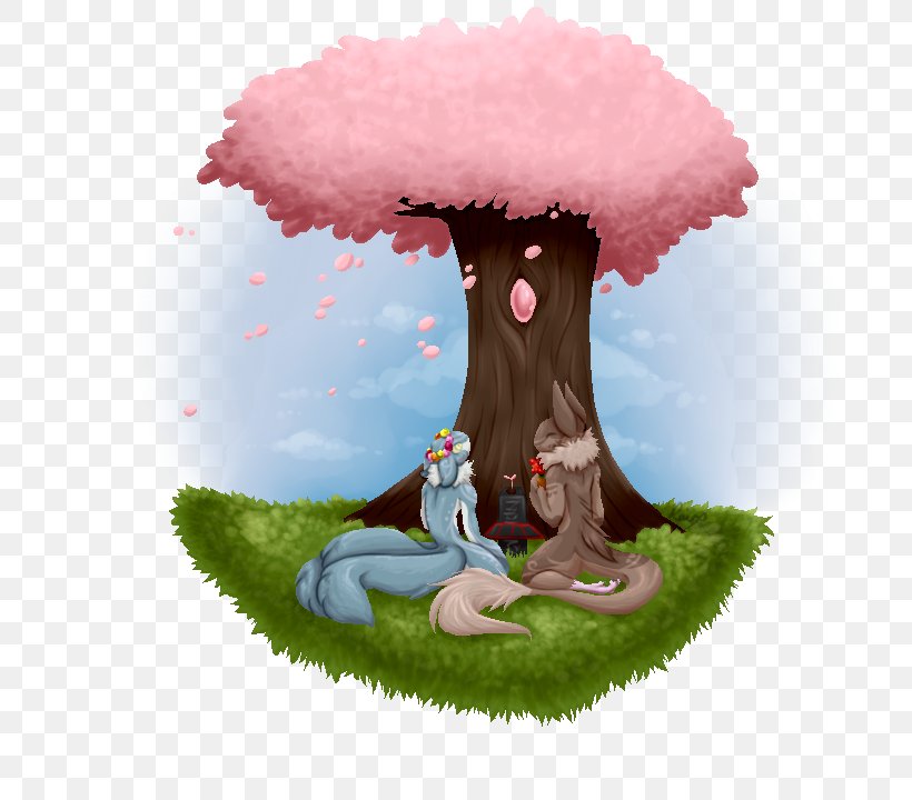 Cartoon Tree Organism Plant, PNG, 720x720px, Cartoon, Animal, Flower, Grass, Organism Download Free