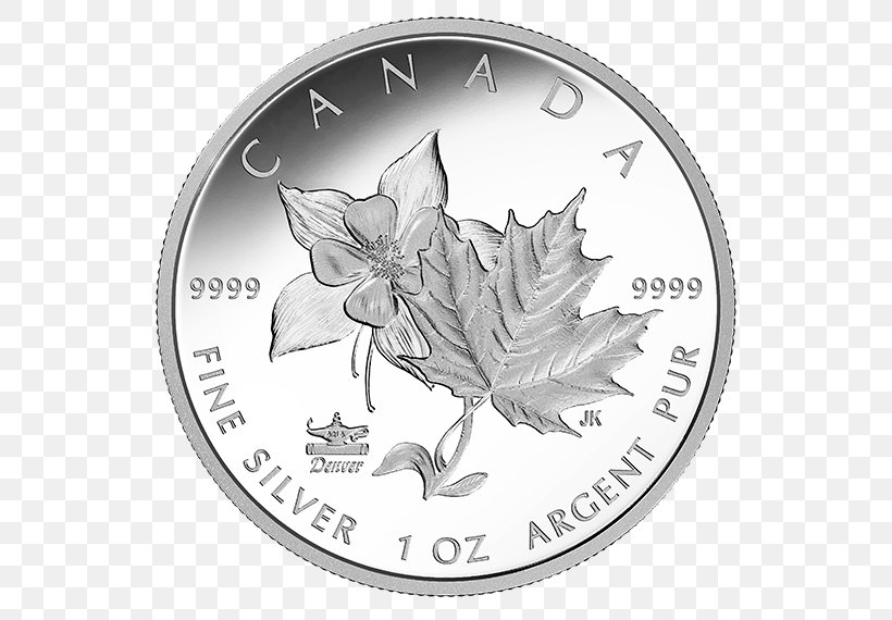 Canada Canadian Silver Maple Leaf Canadian Gold Maple Leaf, PNG, 570x570px, Canada, Black And White, Canadian Gold Maple Leaf, Canadian Silver Maple Leaf, Coin Download Free