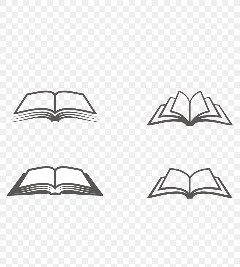 Book Icon, PNG, 3750x4167px, Book, Area, Black, Black And White, Coreldraw Download Free
