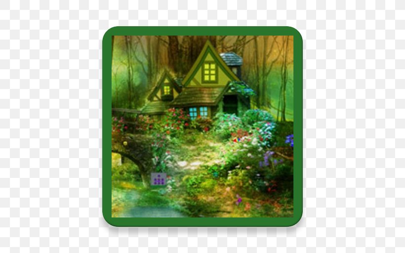 Enchanted Forest Mural Desktop Wallpaper, PNG, 512x512px, Enchanted Forest, Aptoide, Art, Ecosystem, Enchanted Download Free