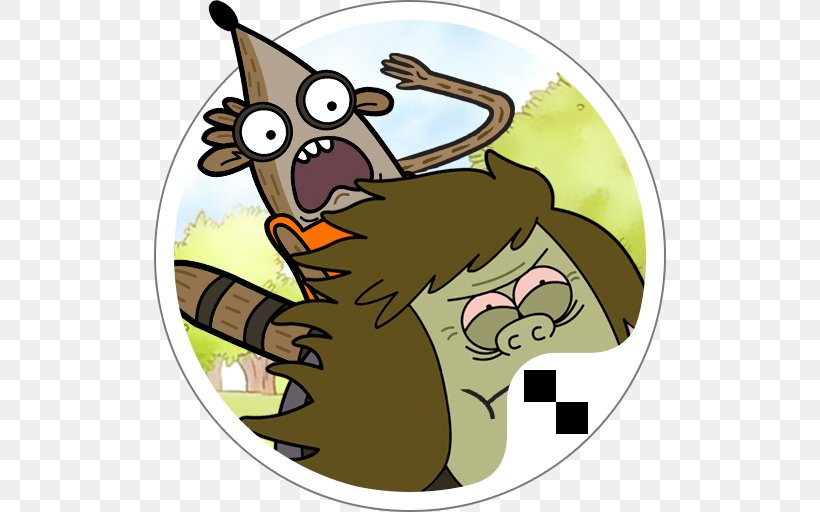 Rigby Mordecai Teen Titans GO Figure! Cartoon Network Ski Safari: Adventure Time, PNG, 512x512px, Rigby, Adventure Time, Amazing World Of Gumball, Android, Carnivoran Download Free