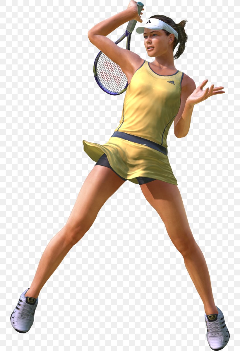 Virtua Tennis 4 Ana Ivanovic Top Spin 4 Xbox 360, PNG, 750x1198px, Watercolor, Cartoon, Flower, Frame, Heart Download Free