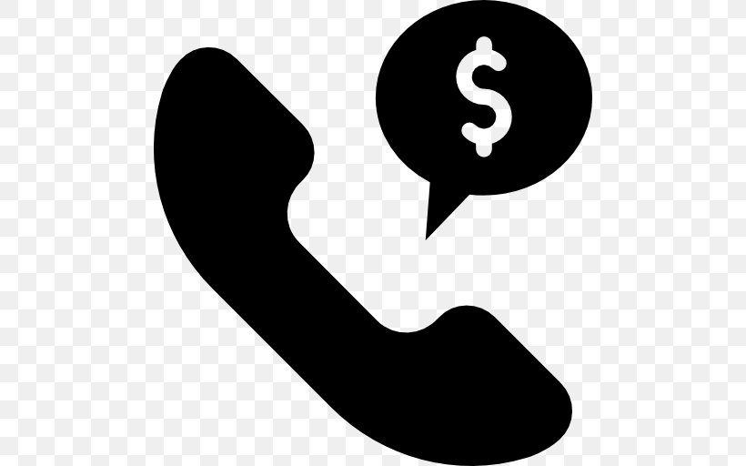 Telephone Call Mobile Phones Home & Business Phones, PNG, 512x512px, Telephone Call, Black And White, Communication, Finger, Hand Download Free