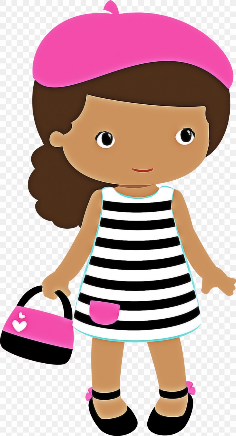 Cartoon Clip Art Pink Doll Child, PNG, 1041x1920px, Cartoon, Child, Doll, Pink, Play Download Free