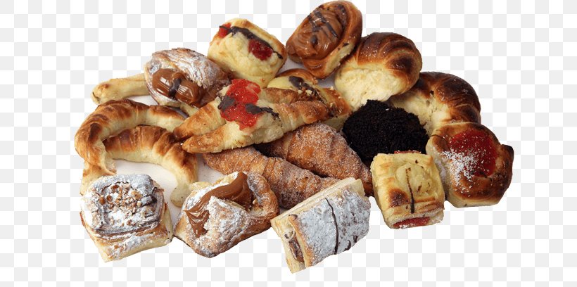 Danish Pastry Bakery Croissant Viennoiserie Breakfast, PNG, 642x408px, Danish Pastry, Baked Goods, Bakery, Bizcocho, Bread Download Free