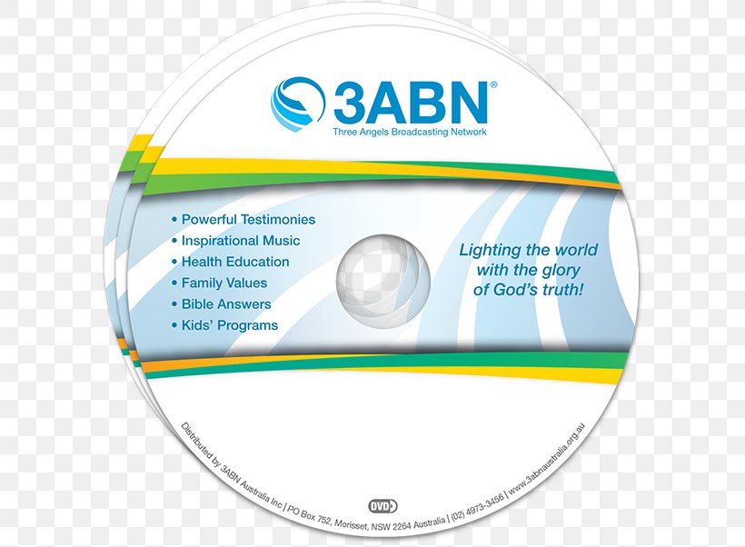 Australia Three Angels Broadcasting Network PLQ Radio Compact Disc, PNG, 600x602px, Australia, Brand, Compact Disc, Dvd, John Hammond Download Free