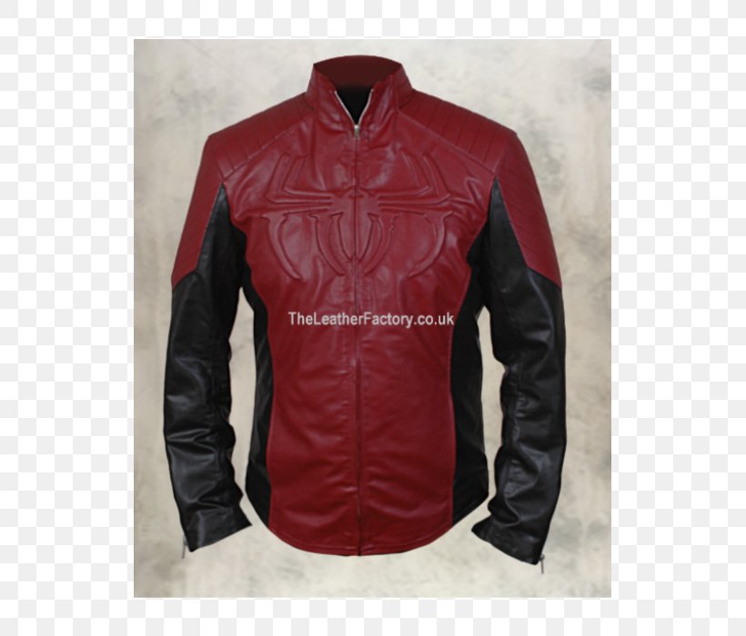 Leather Jacket T-shirt Spider-Man, PNG, 525x700px, Leather Jacket, Artificial Leather, Blouson, Clothing, Coat Download Free