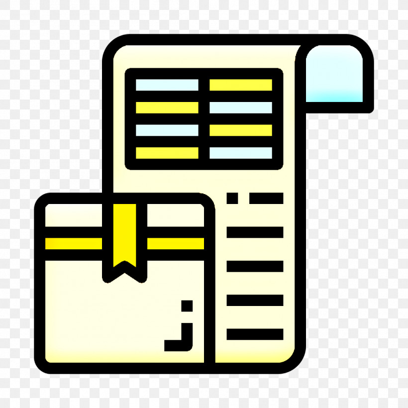 Logistic Icon Packing List Icon Send Icon, PNG, 1152x1152px, Logistic Icon, Line, Packing List Icon, Send Icon, Yellow Download Free