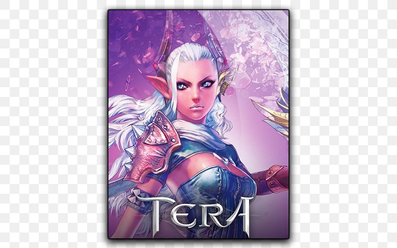 TERA Desktop Wallpaper Black Desert Online Bless Online Massively Multiplayer Online Game, PNG, 512x512px, Watercolor, Cartoon, Flower, Frame, Heart Download Free