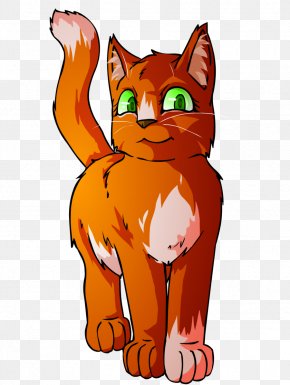 Firestar Cat Warrior Cats Hyper Realistic · Creative Fabrica