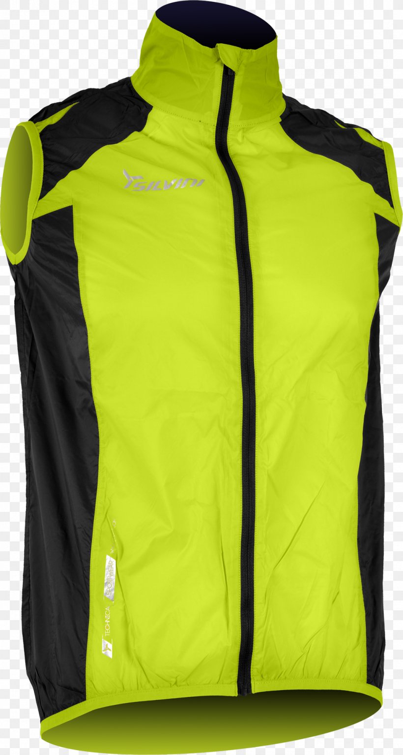 Gilets Sport Waistcoat Sinello T-shirt, PNG, 1069x2000px, Gilets, Armilla Reflectora, Black, Cycling, Green Download Free